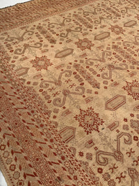 Gold Color Fine Hand Knotted Bakhshayesh Rug 10' X 12'