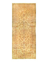 Beige Fine Persian Hand Knotted Kerman 8'9'' X 21'8''