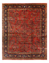 Rust Fine Hand-Knotted Sarouk Rug 12'5'' X 15'2''