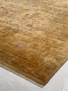 Beige Fine Hand Knotted Oushak 12' X 15'8''