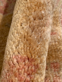 Beige Fine Hand Knotted Oushak 12' X 15'8''