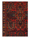 1920s Vintage Persian Sarouk Rug - 2' x 3'8"