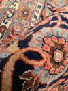 Rust Fine Hand-Knotted Kashan Rug 12' X 17'