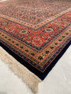 Navy Blue Hand Knotted Fine Herati Rug 12' X 15'