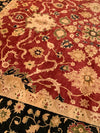 Rust Fine Hand-Knotted Sultanabad Rug 12' X 15'