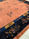 L Brown Fine Antique Art Deco Rug 11'11'' X 17'6''