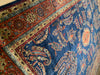 Navy Blue Persain Hand Knotted Sarouk Design 12' X 18'