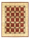 Red Persian Hand Knotted Tabriz Design Design 12' X 15'