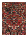 Rust Persian Hand Knotted fine Heriz 11'7'' X 13'7''