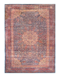 Navy Antique Ardabil Design Tabriz Design 12' X 17'5"