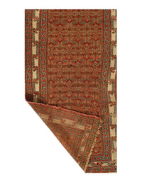 Rust Antique Malayer runner 3'3'' X 9'4''