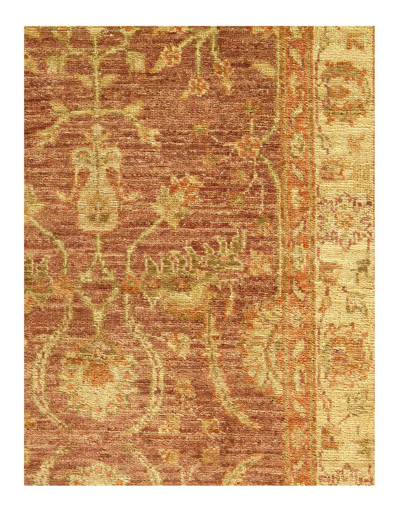 Light Brown Hand Knotted Farahan runner 2'8'' X 11'1''