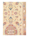 Super Fine Hand Knotted Persian Tabriz Design silk & wool Runner 2'11'' X 14'2''