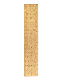 Ivory Fine Hand Knotted Farahan runner 2'9'' X 17'6''