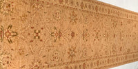 Ivory Fine Hand Knotted Farahan runner 2'9'' X 17'6''