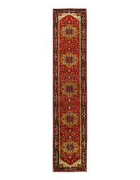 Rust Fine Hand Knotted Serapi runner 2'8'' X 24'1''