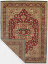 Rust Persain Serapi design rug 11'4'' X 15'2''