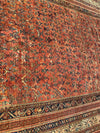 Rust Antique Malayer runner 3'3'' X 9'4''