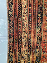 Rust Antique Malayer runner 3'3'' X 9'4''