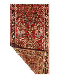 Rust Antique Persian Lilian Runner 2' 9'' X 9' 11''