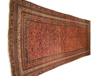 Rust Antique Malayer runner 3'3'' X 9'4''