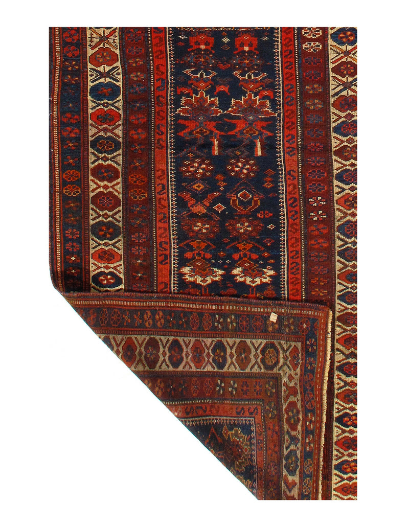 Navy Persian Antique NW runner 3' 7'' X 10' 7''