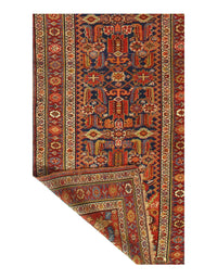 Navy Antique Bidjar runner 3'.7'' X 13' 4''