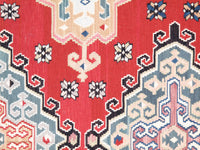 Sino Shiraz Design Kilim Rug - 5'11" X 8'8"