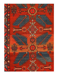 Rust Antique Runner Persian NW 3' 5'' X 15'