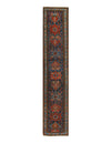 Rust Persian Hand Knotted Antique Serapi runner 3' X 15'11''