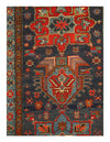 Rust Persian Hand Knotted Antique Serapi runner 3' X 15'11''