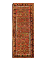 L .Brown Antique Sarab Runner 3' 5'' X 8' 10''