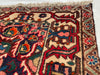 Vintage Red Persian Hand Knotted Bakhtiari 7' X 10'