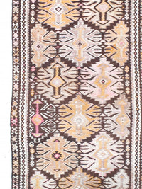 Antique Persian Shiraz Kilim Rug - 3'10" x 7'11"