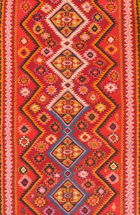 Antique Persian Shiraz Kilim Rug - 5' x 9'