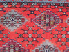 Red Fine Hand knotted Turkish kilim 6'11'' X 10'