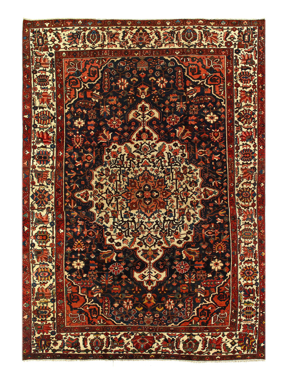 Persian Sami Antique Bakhtiari Hand-Knotted Rug 10'11'' X15'3 ...