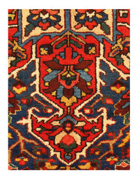 Persian Sami Antique Bakhtiari Hand-Knotted 11'2'' X 13'9''