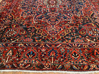 Persian Sami Antique Bakhtiari Hand-Knotted 11'2'' X 13'9''