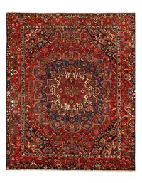 Persian Sami Antique Bakhtiari Hand-Knotted 10'8'' X 12'11''