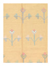 Beige Color Hand Woven Rug 6' X 9'