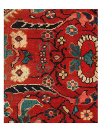 Rust Persian Antique Mahal Rug 10'11'' X 13'9''