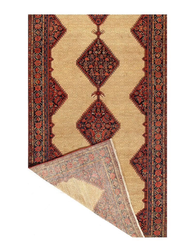 Beige Persian Anrique saravand 6' 9'' X 19'