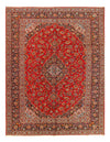 Red Sami Antique Persian Hand Knotted Kashan 10'2'' X 13'2''