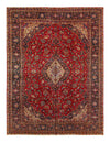 Red Persian Hand Knotted Kashan 10'11'' X 14'2''