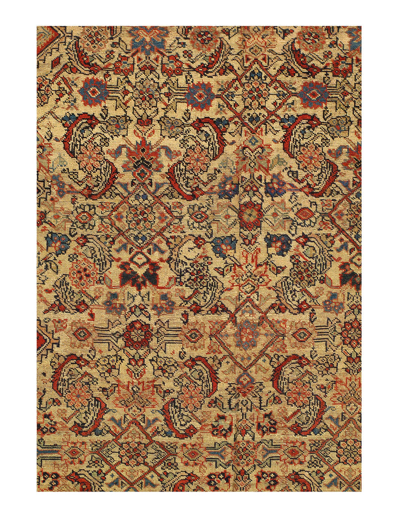 Beige Fine Antique NW Rug 5'6'' X 13'