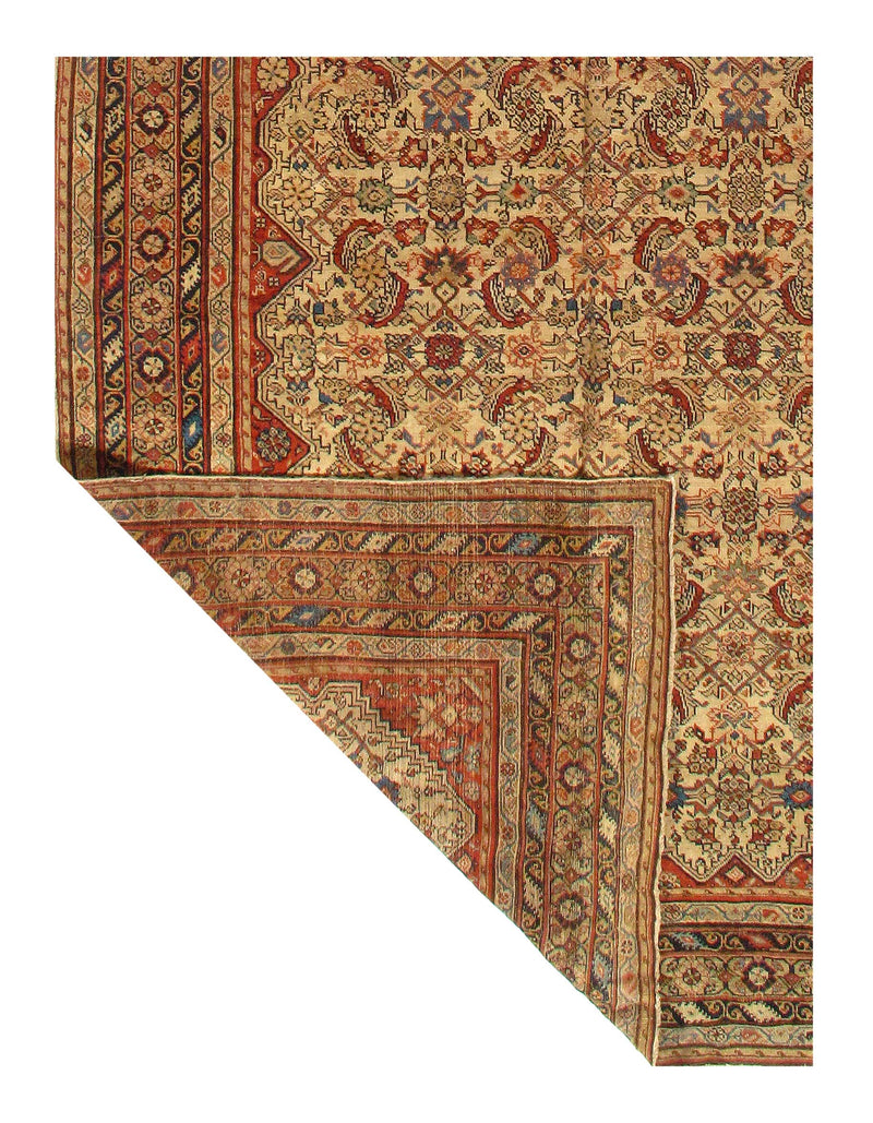 Beige Fine Antique NW Rug 5'6'' X 13'