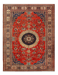 Rust Persian Antique Tabriz 9'11'' X 13'