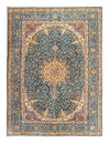 Light blue Hand Knotted Persian Isfahan 9'11'' X 13'9''