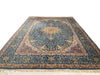 Light blue Hand Knotted Persian Isfahan 9'11'' X 13'9''